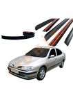 RENAULT MEGANE 1 UYUMLU BAGAJ ÜSTÜ SPOİLER MAT SİYAH