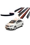 SEAT TOLEDO  Uyumlu YENİ UYUMLU BAGAJ ÜSTÜ SPOİLER MAT SİYAH