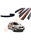 SKODA OCTAVİA 05-12 UYUMLU BAGAJ ÜSTÜ SPOİLER MAT SİYAH