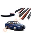 SKODA SUPERB 03-08 UYUMLU BAGAJ ÜSTÜ SPOİLER MAT SİYAH