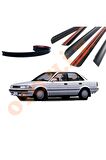 TOYOTA COROLLA 88-92 UYUMLU BAGAJ ÜSTÜ SPOİLER MAT SİYAH