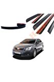 TOYOTA AVENSİS 09-15 UYUMLU BAGAJ ÜSTÜ SPOİLER MAT SİYAH