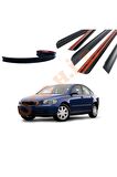 VOLVO S40 05-10 UYUMLU BAGAJ ÜSTÜ SPOİLER MAT SİYAH