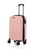 Hotowa Gold Polipropilen Valiz 8010 Pembe TSA Kilitli İkili Set