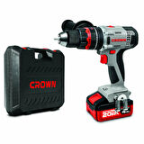 CROWN Akülü Darbeli Matkap 20V-4Ah Ct21075Hmx-4 Bmc