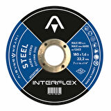InterFlex İ-4078112520 Taş Metal 115X2,5 mm Ao46Sbf T42 Sert.Bombeli