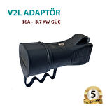 Hgsşarj Skywell, V2L Adaptör Tekli, Elektrikli Aracınıza 220V Ev Tipi Priz İmkanı, Kampta – Seyahatte