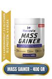 Mass Gainer 400 gr Çikolata Aromalı – Yüksek Karbonhidrat & Protein – BCAA ve B6 Vitaminli