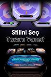 WEARFİT HW69 PRO MAX   Akıllı Kol Saati Smart Watch Model:inç 45mm AMOLED Ekran (GRİ)