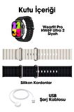 WEARFİT HW69 ULTRA 2  Akıllı Kol Saati Smart Watch Model:inç 49mm AMOLED Ekran (SİYAH)