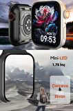 WEARFİT HW9 MİNİ  Akıllı Kol Saati Smart Watch Model:2.05inç 41mm MİNİLED Ekran (PEMBE)