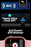 WEARFİT HW9 PRO 2 GİFT Akıllı Kol Saati Smart Watch Model:inç 45mm MİNİLED Ekran (SİYAH)