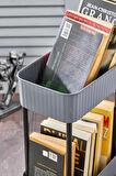 Easy 2 Katlı Çok Amaçlı Raf Kitaplık Organizer Düzenleyici (TEKERLEKSİZ)