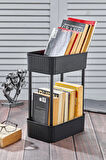 Easy 2 Katlı Çok Amaçlı Raf Kitaplık Organizer Düzenleyici (TEKERLEKSİZ)