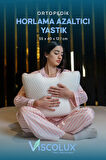 Horlama Azaltıcı Yastık - Horlama Önleyici Ortopedik Visco Yastık Yeşil 55x40x12/10