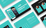 App Presentation Google Slides Teması
