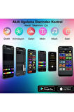 yenilzd Matrix Kayan YazıEmoji LED Ekran Programlanabilir17x7cmTabela ArabaBluetooth APP Kontrol USB