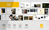 Elk - Minimalist Presentation Google Slides Teması