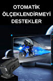 Wearfitpro HY320 Mini 720P Android Wireless Bluetooth Destekli Projeksiyon Cihazı Siyah