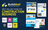 BuildWall - Construction Company Multipurpose Wordpress Teması