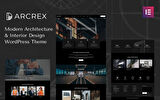 Arcrex Architecture and Interior Design Wordpress Teması