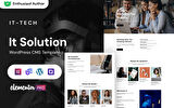 IT-Tech - IT Solutions And Multipurpose Wordpress Teması
