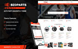 BzoParts - Responsive Auto Parts, Equipment Magento Teması