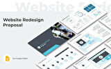 Website Redesign Proposal Google Slides Teması