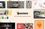 Leo Postero - Arts & Painting PrestaShop Teması