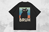 Bruh Cat Meme T-shirt Designs Bundle T-shirt Tasarım Paketi