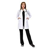 Hakim Yaka Beyaz Doktor Öğretmen Laborant Stajyer Önlüğü