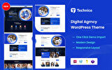 Technice - Digital Agency Wordpress Teması