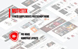 Leo Nutritix - Fitness Supplements PrestaShop Teması