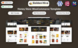 Golden Hive - Honey, Herbal Tea, and Coffee Store WooCommerce Teması