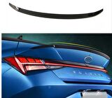 ELANTRA 2021+İ.İN UYUMLU SPOILER PIANO BLACK PARLAK SIYAH