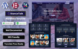 Stance Talk - Podcast & Radio Station Wordpress Teması