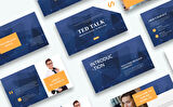 Ted Talk Presentation Google Slides Teması