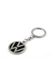 Volkswagen New Beetle Metal Anahtarlık Çift Yönlü Dolgulu Krom Kaplamalı