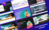 Markety - Digital Marketplace HTML&CSS Teması