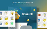 Bankroll - Currency Presentation Google Slides Teması
