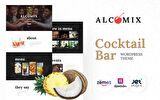 Alcomix - Cocktail Bar Wordpress Teması