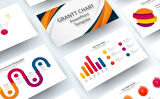 Gantt Chart Power Point Teması