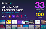 Lintense - All-in-one Landing Page HTML&CSS Teması