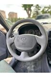 Hyundai Accent Uyumlu Admira Araca Özel Direksiyon Kılıfı Gri