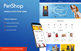 Petshop - Animals and Pets Store Magento Teması