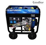 HYUNDAİ DHY9500LEK MONOFAZE 8 KWA MARŞLI DİZEL JENERATÖR