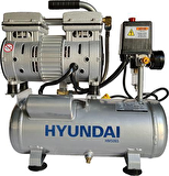 HYUNDAI HM506S 6 LİTRE SESSİZ VE YAĞSIZ HAVA KOMPRESÖRÜ