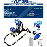 HYUNDAI HYX52S BENZİN MOTORLU SIRT TIRPANI 2.1 HP