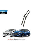 HYUNDAİ İ30 2012-2017 2'li Ön Cam Sileceği Sağ Sol Silecek Takımı Muz Silecek