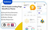 Coinmax - ICO & Crypto Landing Page Wordpress Teması